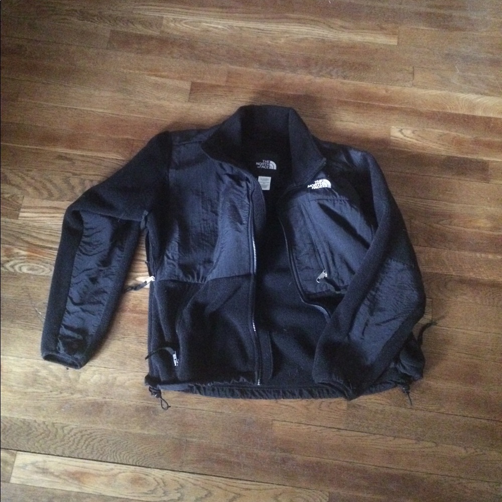 Sz S North Face Black Fleece Jacket